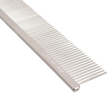 Грубий гребінець для собак Chris Christensen 002, 19,1 см – професійний догляд за шерстю, міцний, з нержавіючої сталі, хромоване покриття