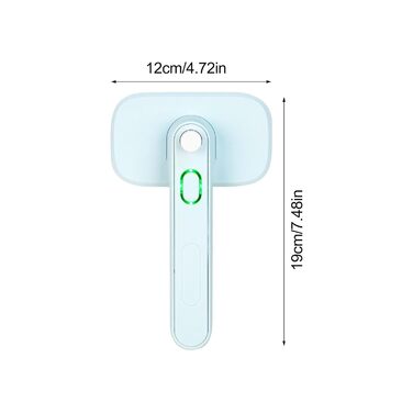Щітка для собак Zupfbürste: самоочисна, для догляду за шерстю, антистатична, масажна, видаляє підшерсток