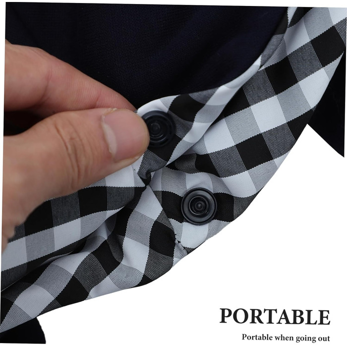 Сумка-переноска для собак та котів BESPORTBLE - велика, з регульованим плечовим ременем, для подорожей та активного відпочинку, з міцної бавовни