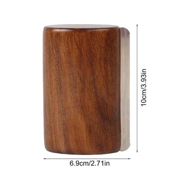 Бурштук для видалення шерсті собак та котів з дерев'яною ручкою | Інструмент для грумінгу домашніх тварин | Підходить для довгошерстих собак та котів