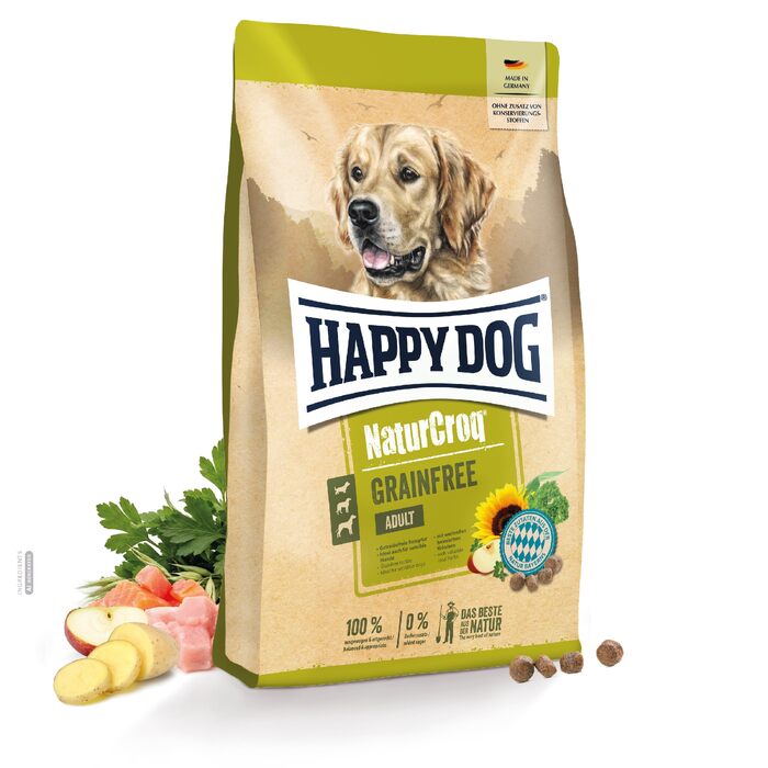 Сухий корм для дорослих собак Happy Dog NaturCroq Grainfree (беззерновий), 15 кг