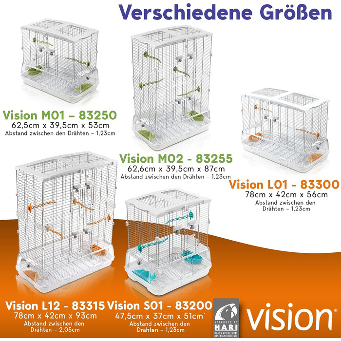 Велика клітка для птахів Vision II Model L01