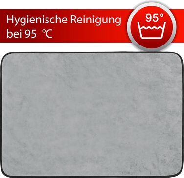 М'яка підстилка для собак Normani - підстилка для тварин з безпечного матеріалу, 40x50 см, 60x80 см, 70x100 см (Сірий)