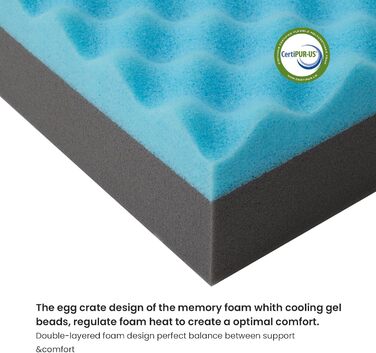 Ортопедичне ліжко для собак з memory foam, літо-ліжко для великих собак, миється, з штучним хутром, водонепроникне, XXXL (127 см), бестселер: м'який плюш XXX-Large: 50' x 34' x 4'