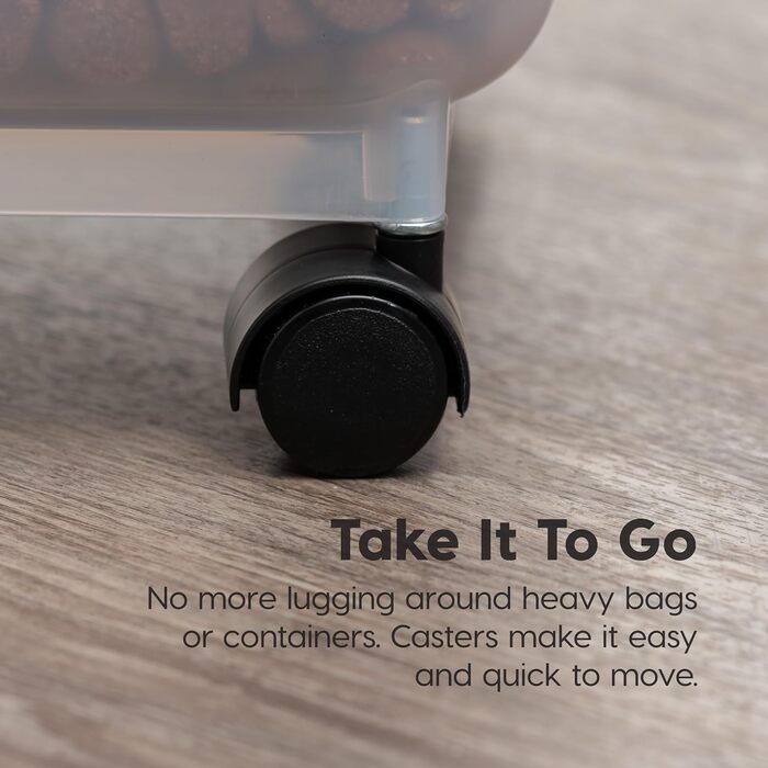 Контейнер для корму для тварин IRIS USA, герметичний, 67 л