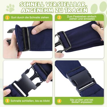 Трансформер для собак та котів ALLSOPETS, переноска для тварин, дихаюча, з безпечною повідком, для подорожей та до ветеринара (Оливковий, Темно-синій)