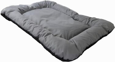 Гіркий корзинка для собак Kistenkolli Altes Land Winston XL з дерева 100x60x25 см з подушкою (сіра)