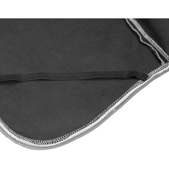 Водонепроникний жилет для собак Softshell з порталом для повідка та клямкою (S, Чорний)