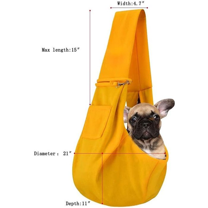 Сумка-переноска для собак та котів, регульований ремінь, 13 кг, 53 см, 28 см