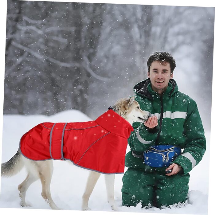 Водонепроникний дощовик для собак BESPORTBLE, XXXL: надійний захист від дощу та вітру