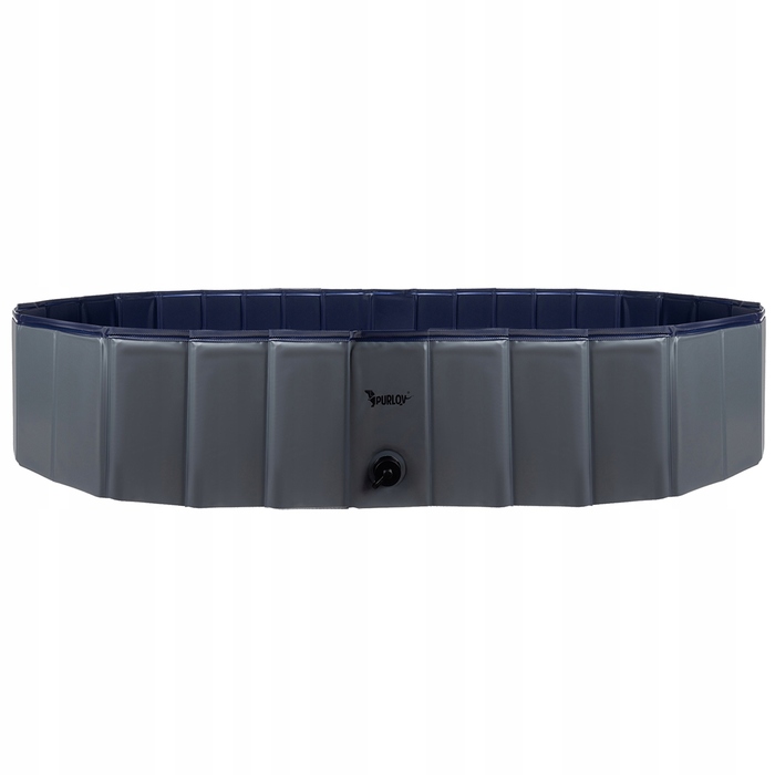 Складальний садовий басейн для собак XXL 160x30 см — великий манеж для купання тварин