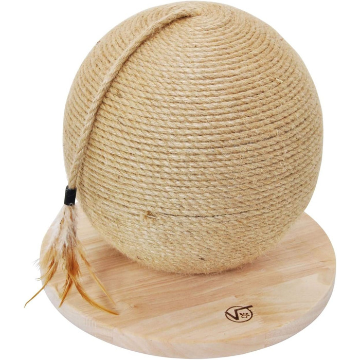VOSS.PET Vesta: Кігтеточка-кігул з джютового мотузка, 30x30 см, преміум якість