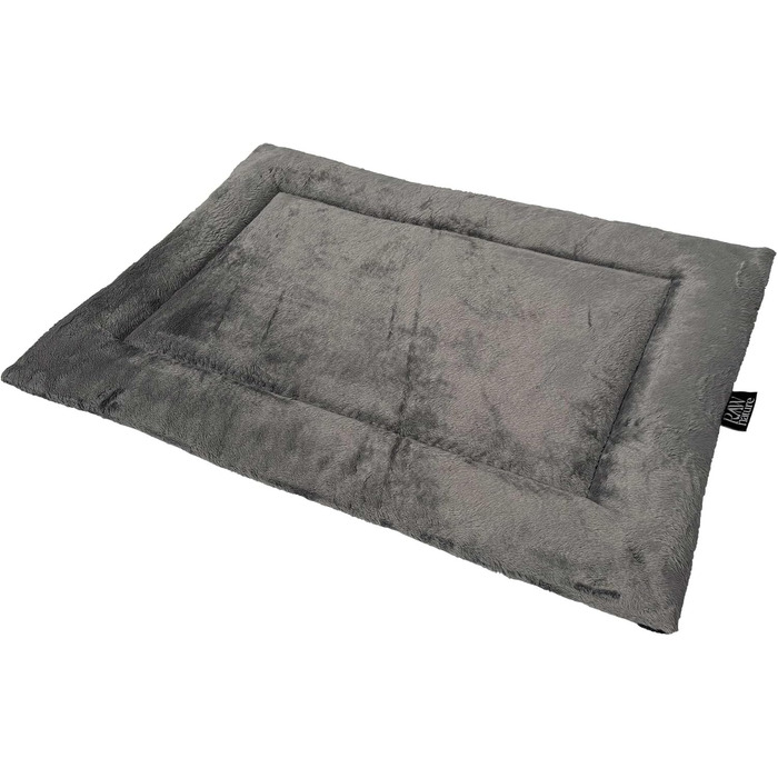 Підстилка для собак RAW Nature Hundedecke SAVO, XL (110x70 см), Alpengrau – м'яка, двостороння, придатна для переносок, легко миється