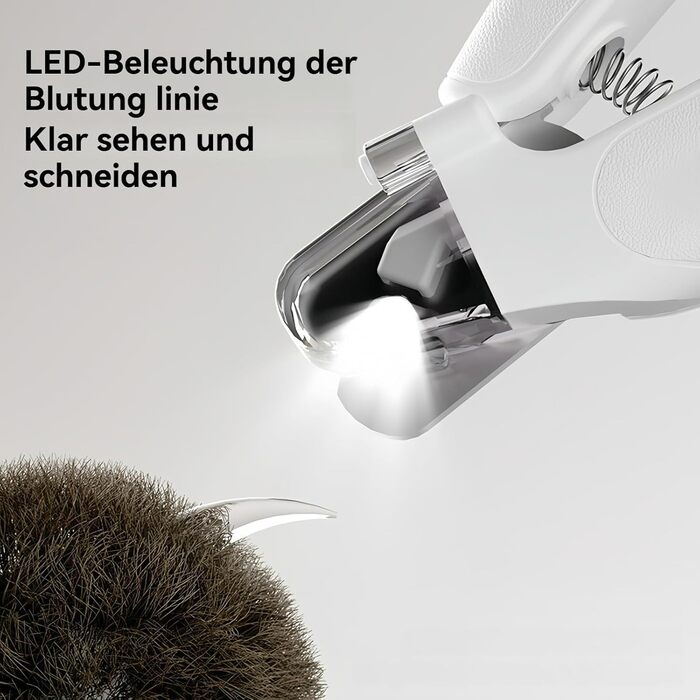 Професійна кусачка для собак 2-в-1 з LED-дисплеєм, тихий мотор, для собак великих, середніх та малих порід