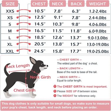 Теплі зимові пуловери для собак, 2 шт. (XXS-XXL), для маленьких собак, дівчаток та хлопчиків, ультрам'який, теплий, зимовий костюм для собак, рожевий + фіолетовий + персиковий