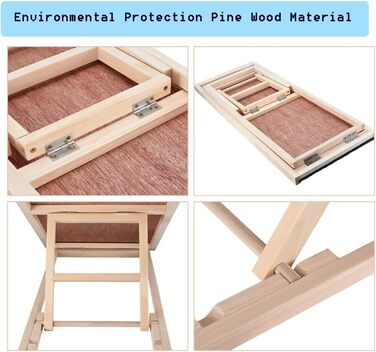 Рампа для тварин з масивного дерева, регульована висота, антиковзаючий килимок. Підходить для собак, котів, кроликів, авто, ліжка, дивану та SUV