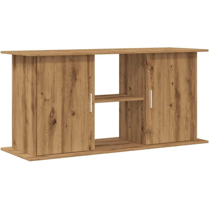 vidaXL Акваріумна тумба з ДСП, 121x41x58 см, під старе дерево