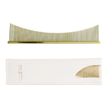 Гребінець для собак та котів Flohkamm | Щітка для грумінгу шерсті, аксесуари для догляду за тваринами, для літніх собак, довгошерстих порід, щоденне використання, сезон линьки, для цуценят, золотий колір