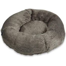 Ліжко для собак Petface з штучного хутра у формі пончика, Donut-ліжко