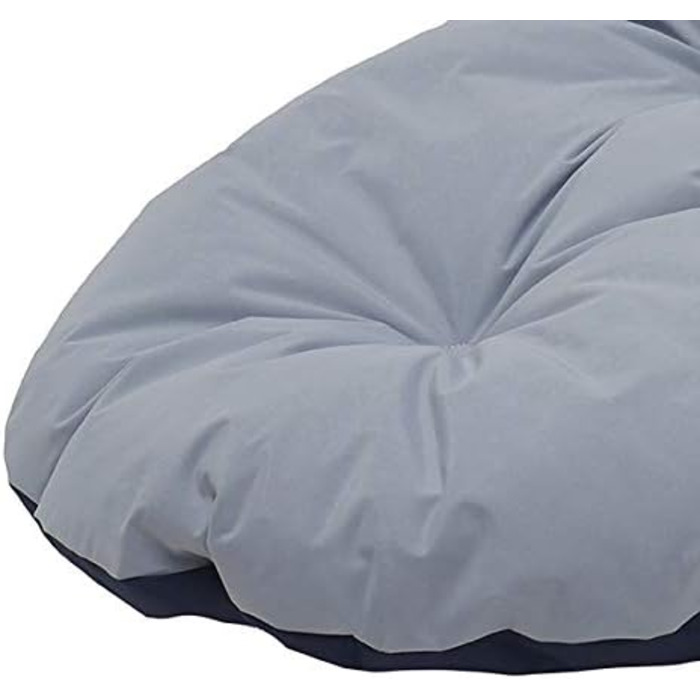 Матрац для собак Rosewood Tough & Mucky 95, водовідштовхувальний, розмір L, 81 см, чорний/сірий