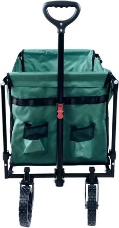 Фросал Візок для собак Бруно, зелений, складний | Транспортний візок для тварин