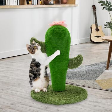 Крактус для котів AUSCAT: сонячний крактус-кліматизатор з сизалю для кошенят, кімнатний крактус-кліматизатор