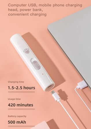 Точилка для кігтів собак Dr. Pfoten Pro Salon - біла