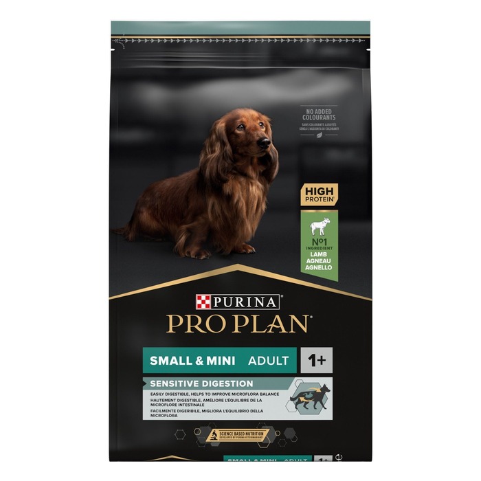 Корм для собак PRO PLAN Small & Mini Adult Sensitive Digestion (чутливе травлення), ягня, 7 кг