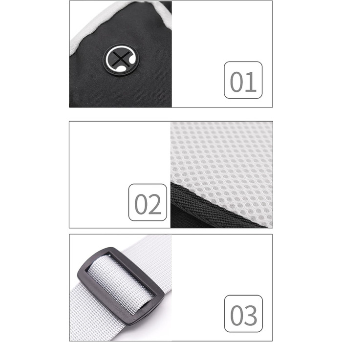 Сумка для собак, дихаюча, з регульованим поясом, для занять спортом, бігу, пляжу, подорожей та тренувань