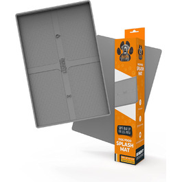 Підкладка під миску для собак та котів Mighty Paw Napfunterlage (M/L) 19x12 - Нековзна, придатна для миття в посудомийній машині, для легкого прибирання