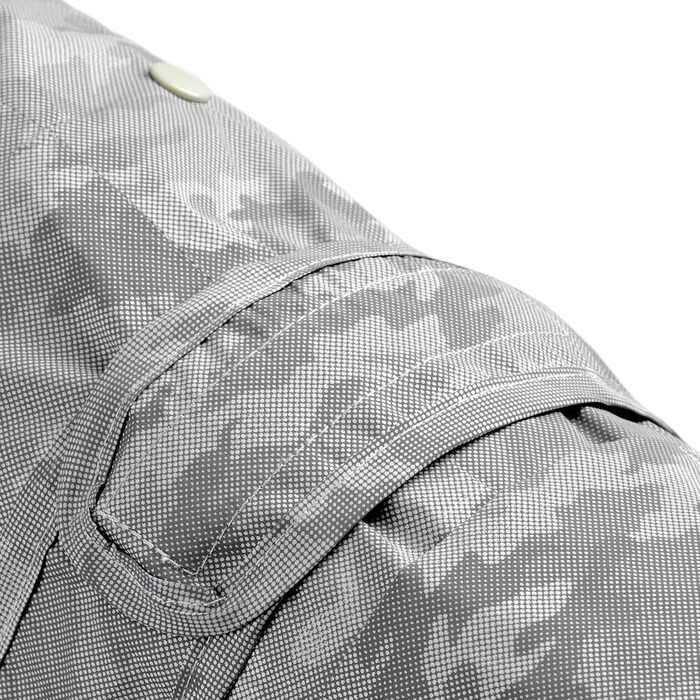 Дощовик для собак Huka to go срібного кольору, розмір 50