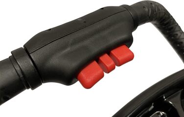 Petique Chinook Schwarz: розкішний візок для собак | Колеса 30 см, EVA, світловідбивачі | До 23 кг