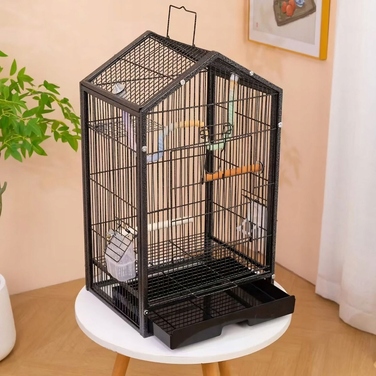Клітка NUXIE 35 x 28 x 60 см, чорна