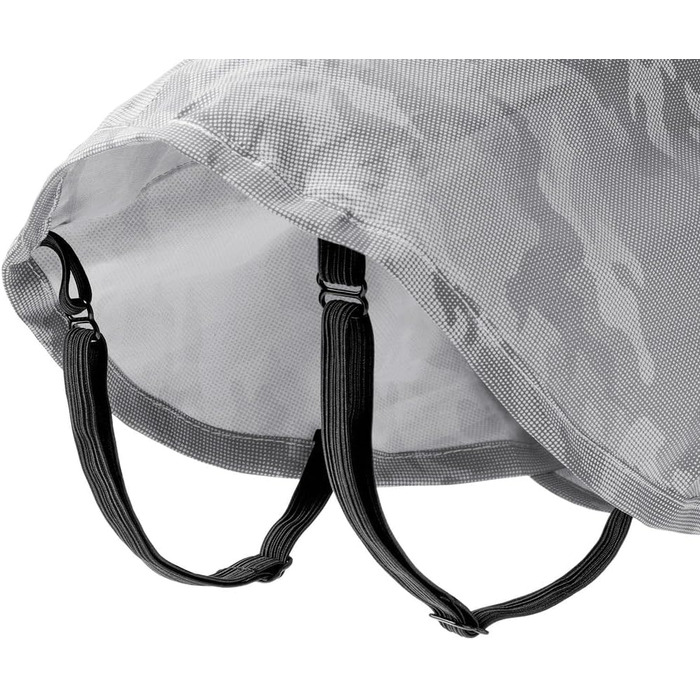 Дощовик для собак Huka to go срібного кольору, розмір 50