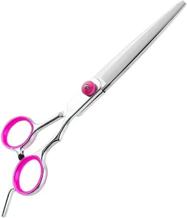 Професійна ножиця для грумінгу собак, 6.5 дюймів, набір з нержавіючої сталі 4 в 1 (витончення, пряма, вигнута)