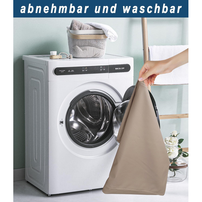 М'яке ортопедичне ліжко для собак середніх порід, коричневе, з антиковзким покриттям, з штучної шкіри, миється, розмір 83 x 55 x 7 см