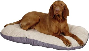 Подушка для тварин Kerbl Loneta, коричнево-сіра, 82 x 57 см