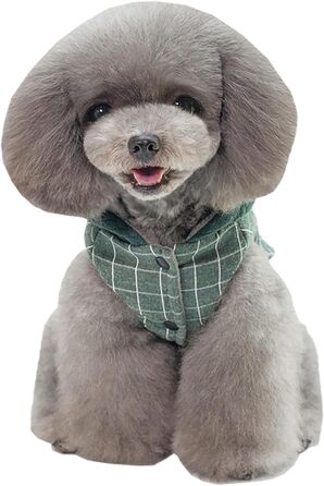 Теплий зимовий одяг для собак: куртка-худі для маленьких та середніх собак і котів (XL, зелений)