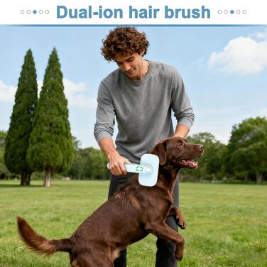 Щітка для догляду за шерстю домашніх тварин: антистатична, для видалення підшерстя, масажна | для котів та собак