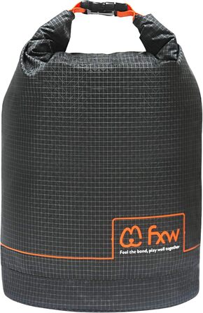 Сумка для корму для собак FXW, велика місткість, ідеальна для подорожей, кемпінгу, 10л, сіра