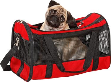 Karlie Tragetasche Divina - велика сумка-рюкзак для мами (50x28x30 см, червона)