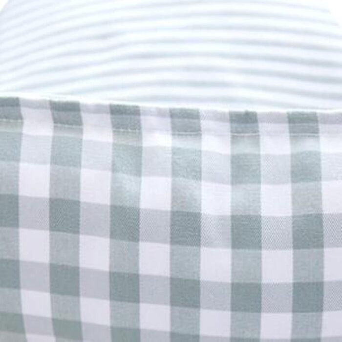 Килимок для собак/кішок, бавовняний льон, в клітинку, дихаючий, з неслизьким дном, заспокійливий, знімний матрац, розмір S, кольору абрикос