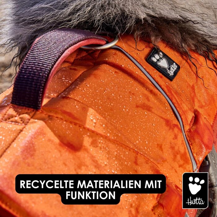 Жилет рятувальний для собак Hurtta Life Savior ECO, Buckthorn, 5-10 кг