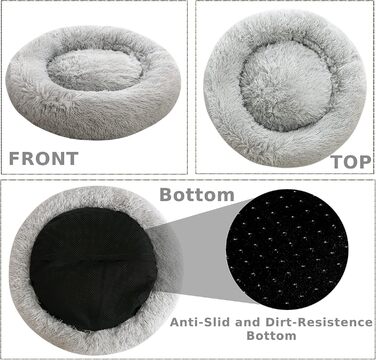 Кругле ліжко для собак 