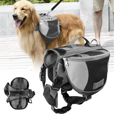 Сумка для прогулянок з собакою Dewireaey: зручна, регульована, для подорожей та кемпінгу