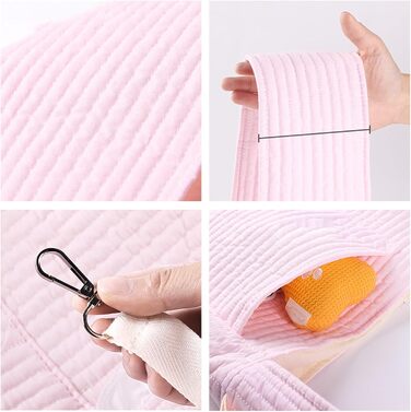 Травельна переноска для собак та котів Yctze, рожева, до 6,5 кг