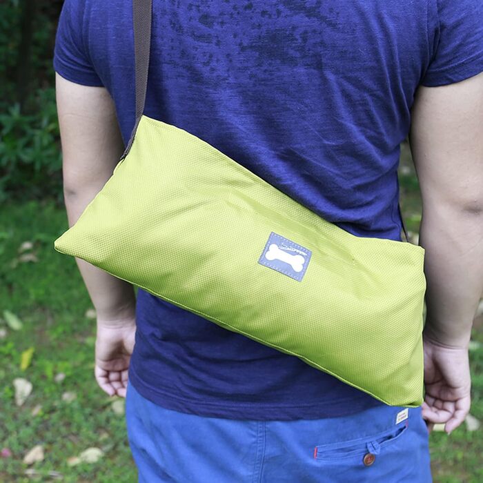 Килимок для собак Yolispa: велике ліжко-матрац для собак, водонепроникний, для дому, вулиці, кемпінгу та подорожей (зелений)