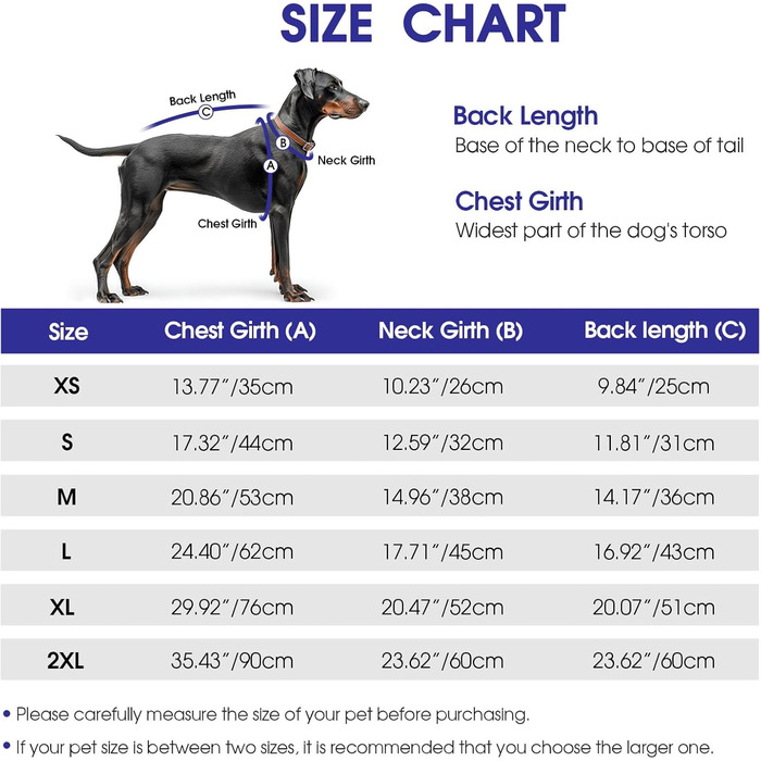 Водонепроникна куртка для собак - тепла зимова модель з блискавкою для малих, середніх та великих собак. Синій колір, розмір S.