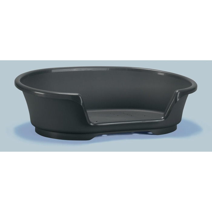 Пластикове ліжко для собак Nobby Cosy-Air, 65 см, чорне
