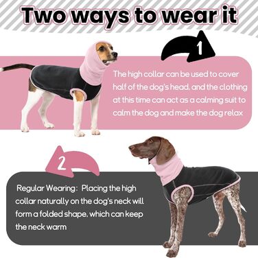 Теплий флісовий пуловер для собак MHaustlie для маленьких собак, рогатий, флісовий, теплий, легкий, сірий (XS)